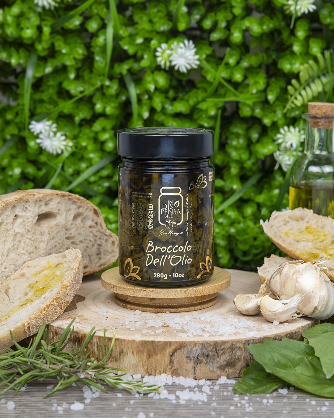 Broccolo dell’Olio in Olio Etravergine d’Oliva