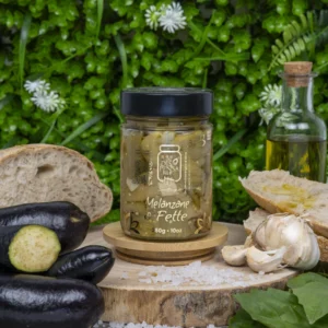 Melanzane a fette in Olio Etravergine d'Oliva